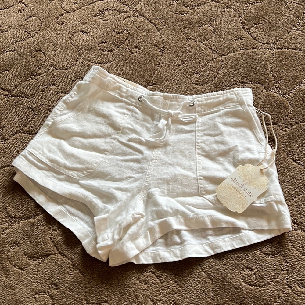 These of white Altar’d state shorts!